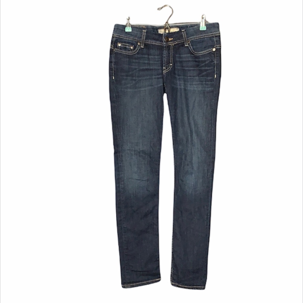 BKE Payton skinny‎ dark mid-rise jeans Size 27x31.5